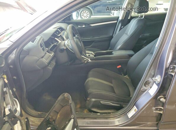 19XFC2F70GE025032 2016 HONDA CIVIC Gray Vista interior delantera