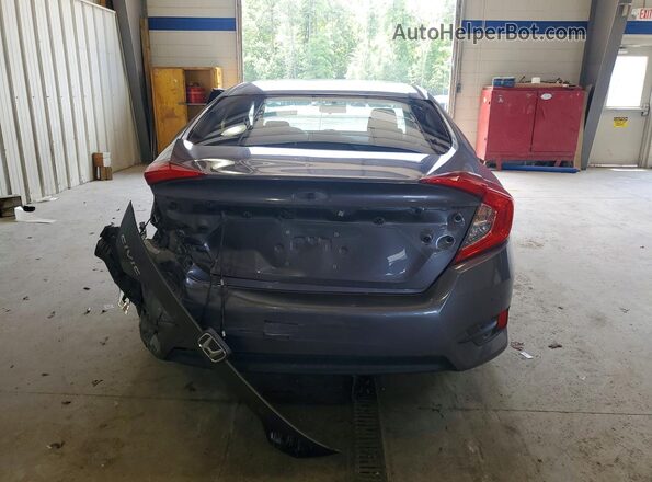 19XFC2F70GE025032 2016 HONDA CIVIC Gray Vista trasera