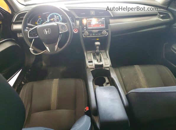 19XFC2F70GE025032 2016 HONDA CIVIC Gray Vista del salpicadero