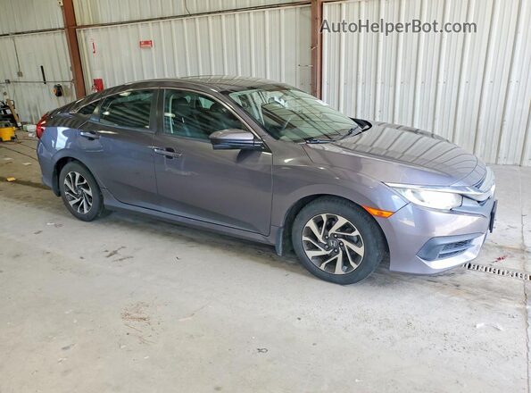 19XFC2F70GE025032 2016 HONDA CIVIC Gray Delantero derecho