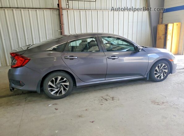 19XFC2F70GE025032 2016 HONDA CIVIC Gray Trasero derecho