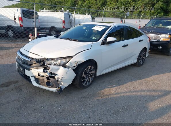 19XFC2F70GE031266 2016 HONDA CIVIC White Vista tres cuartos delantera izquierda