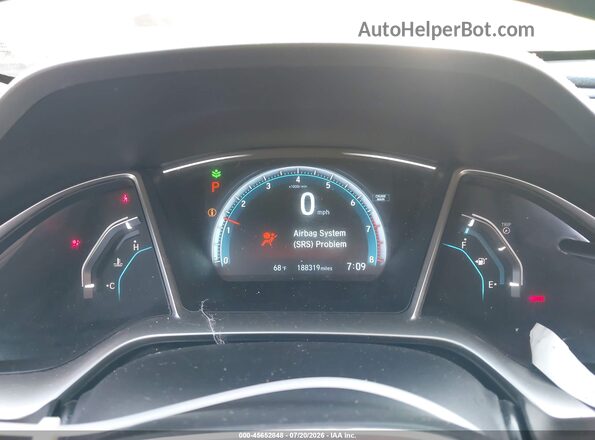 19XFC2F70GE031266 2016 HONDA CIVIC White Vista de los asientos traseros
