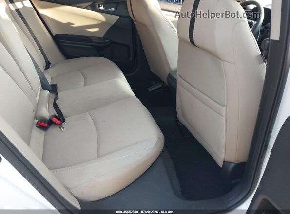 19XFC2F70GE031266 2016 HONDA CIVIC White Vista de la etiqueta del VIN