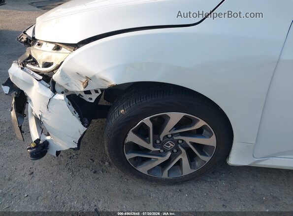 19XFC2F70GE031266 2016 HONDA CIVIC White Vista frontal