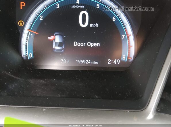 19XFC2F70GE068527 2016 HONDA CIVIC Черный 