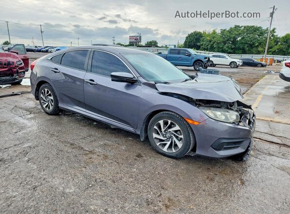 19XFC2F70GE078197 2016 HONDA CIVIC Gray Առջևի աջ