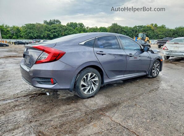 19XFC2F70GE078197 2016 HONDA CIVIC Gray Հետևի աջ