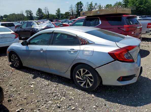 19XFC2F70GE215672 2016 HONDA CIVIC Silver უკანა მარცხენა