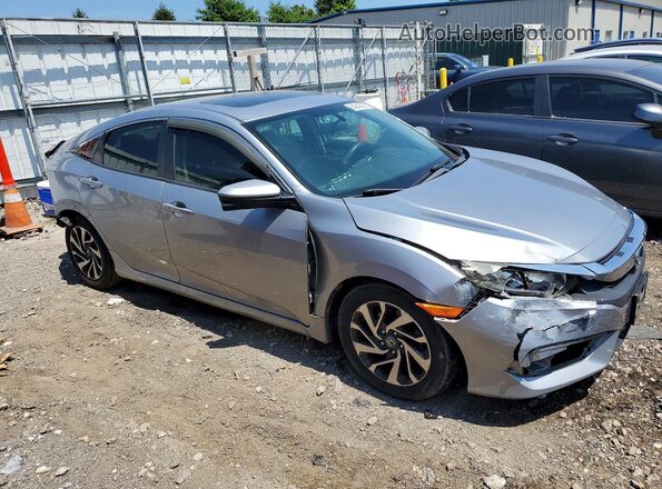 19XFC2F70GE215672 2016 HONDA CIVIC Silver წინა მარჯვენა