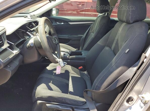19XFC2F70GE215672 2016 HONDA CIVIC Silver წინა სალონის ხედი