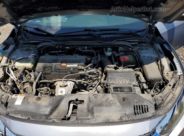 19XFC2F70GE215672 2016 HONDA CIVIC Silver უკანა სალონის ხედი
