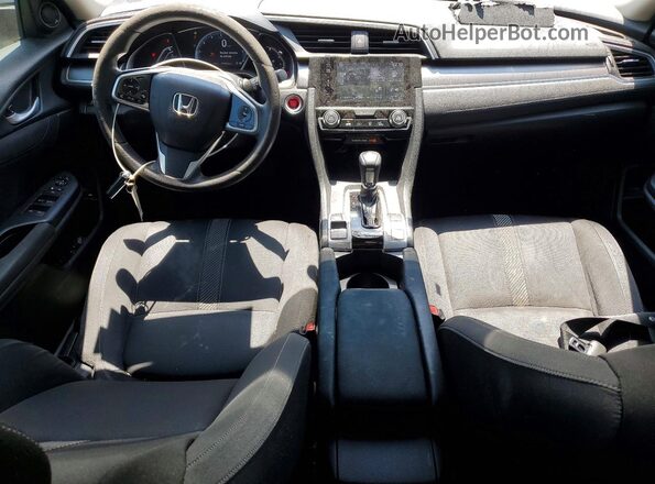 19XFC2F70GE215672 2016 HONDA CIVIC Silver წინა პანელის ხედი