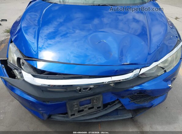 19XFC2F70GE217437 2016 HONDA CIVIC Blue Вид спереду