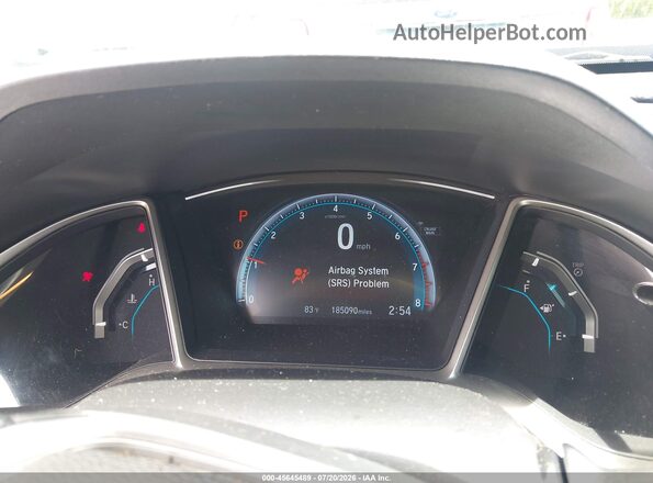 19XFC2F70GE217437 2016 HONDA CIVIC Blue Вид задніх сидінь