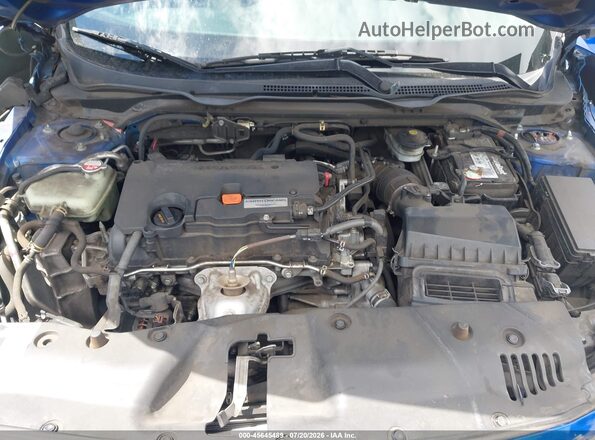 19XFC2F70GE217437 2016 HONDA CIVIC Blue Вид ззаду