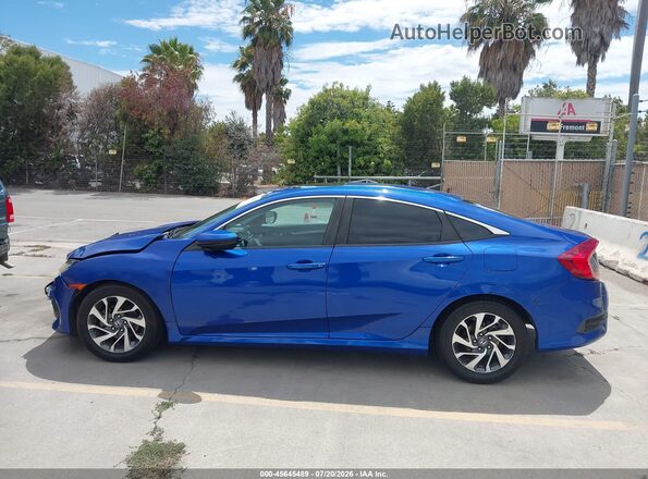 19XFC2F70GE217437 2016 HONDA CIVIC Blue Панорамний вид салону 360°
