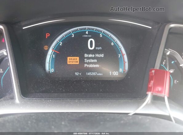 19XFC2F70GE233878 2016 HONDA CIVIC Black 