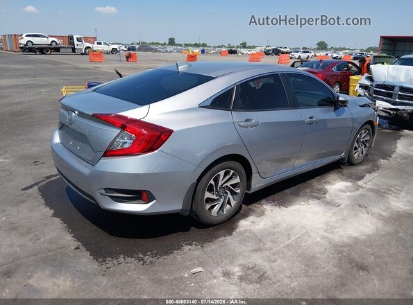 19XFC2F70HE038123 2017 HONDA CIVIC Silver Tył prawy