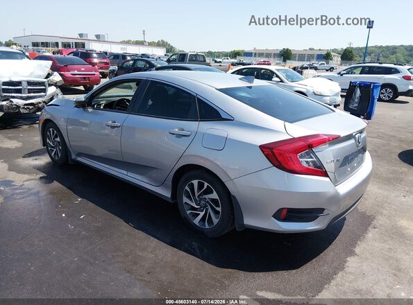 19XFC2F70HE038123 2017 HONDA CIVIC Silver Tył lewy