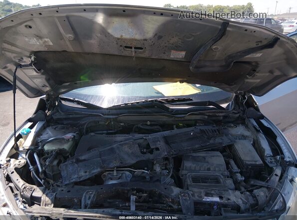 19XFC2F70HE038123 2017 HONDA CIVIC Silver Widok z tyłu