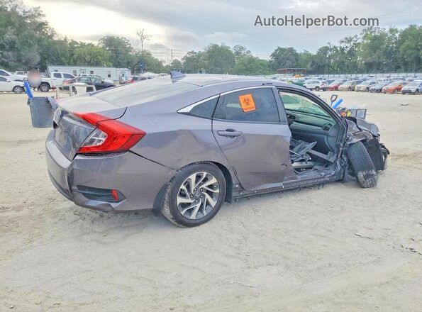 19XFC2F70HE059246 2017 HONDA CIVIC Gray უკანა მარჯვენა