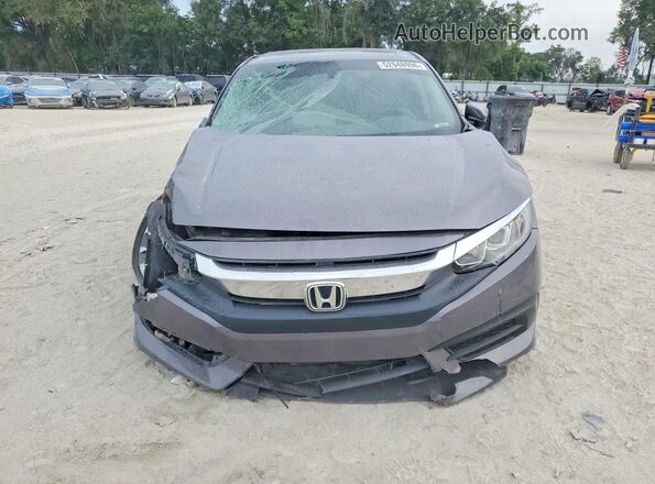 19XFC2F70HE059246 2017 HONDA CIVIC Gray წინა ხედი