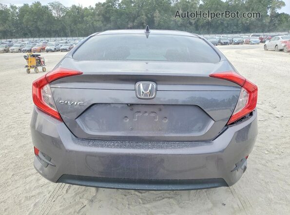 19XFC2F70HE059246 2017 HONDA CIVIC Gray უკანა ხედი