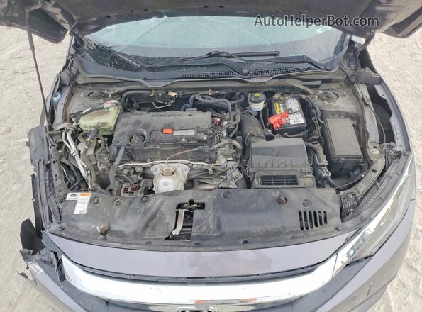 19XFC2F70HE059246 2017 HONDA CIVIC Gray უკანა სალონის ხედი
