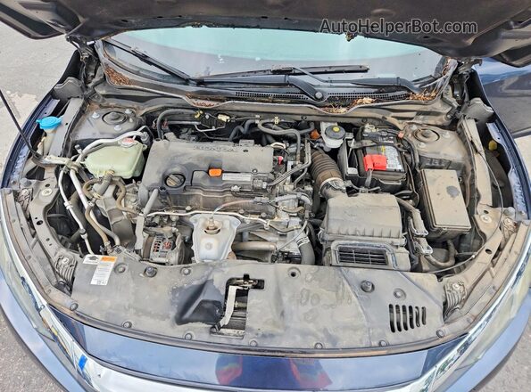 19XFC2F70HE081036 2017 HONDA CIVIC Blue Vista interior trasera