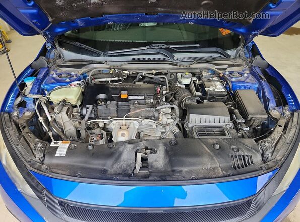 19XFC2F70HE206729 2017 HONDA CIVIC Blue Սալոնի հետևի տեսք