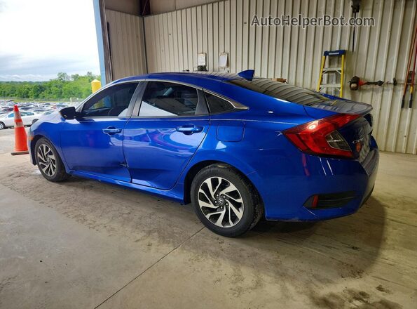 19XFC2F70HE206729 2017 HONDA CIVIC Blue Հետևի ձախ