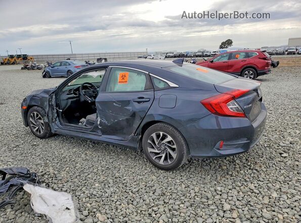 19XFC2F70HE228861 2017 HONDA CIVIC Blue Հետևի ձախ