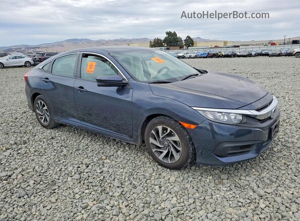 19XFC2F70HE228861 2017 HONDA CIVIC Blue Առջևի աջ