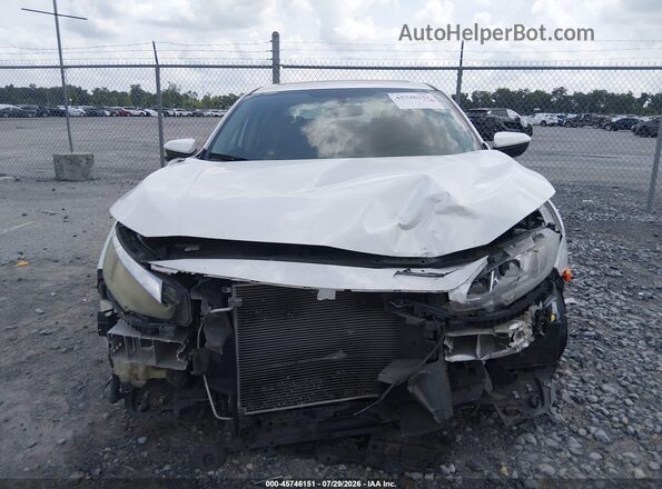 19XFC2F70JE016659 2018 HONDA CIVIC White Widok wnętrza z tyłu