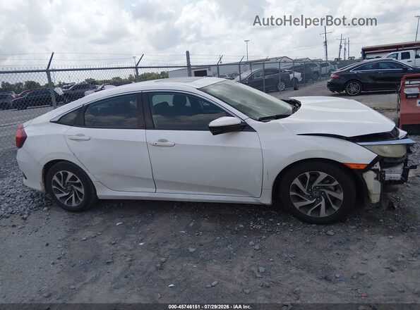 19XFC2F70JE016659 2018 HONDA CIVIC White Widok wnętrza 360 stopni