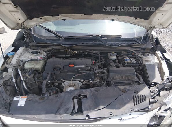 19XFC2F70JE016659 2018 HONDA CIVIC White Widok z tyłu