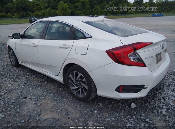 19XFC2F70JE016659 2018 HONDA CIVIC White Tył lewy