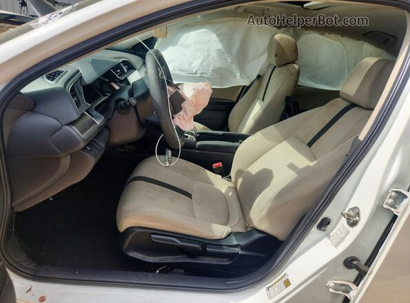 19XFC2F70JE028066 2018 HONDA CIVIC White Front interior view