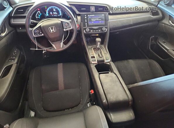 19XFC2F70JE206686 2018 HONDA CIVIC Белый Вид панели приборов