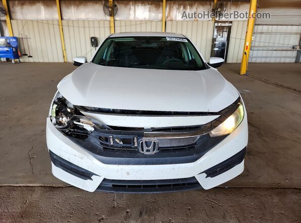 19XFC2F70JE206686 2018 HONDA CIVIC Белый Вид спереди