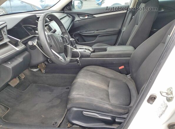 19XFC2F70JE206929 2018 HONDA CIVIC White Սալոնի դիմացի տեսք