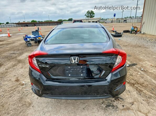 19XFC2F71GE025122 2016 HONDA CIVIC Black Rear view