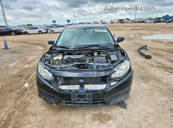 19XFC2F71GE025122 2016 HONDA CIVIC Black Front view
