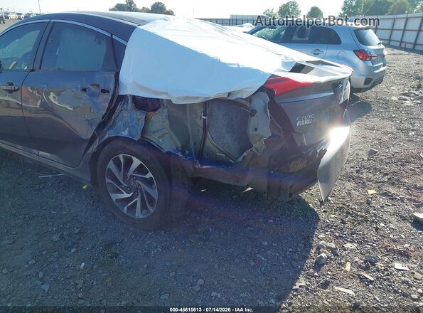 19XFC2F71GE066205 2016 HONDA CIVIC Gray Դիմացի տեսք