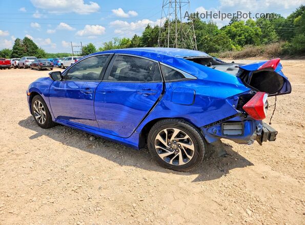 19XFC2F71GE077379 2016 HONDA CIVIC Blue Հետևի ձախ