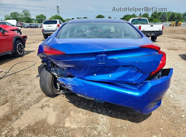 19XFC2F71GE084008 2016 HONDA CIVIC Blue Вид ззаду