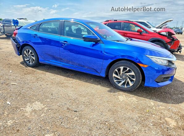 19XFC2F71GE084008 2016 HONDA CIVIC Blue Передня права чверть