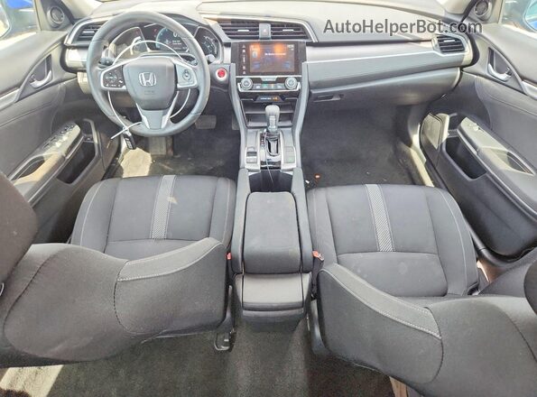 19XFC2F71GE084008 2016 HONDA CIVIC Blue Вид панелі приладів