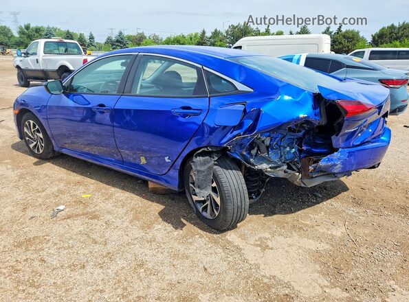 19XFC2F71GE084008 2016 HONDA CIVIC Blue Задня ліва чверть